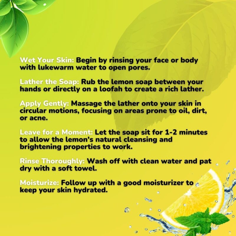 Lemon Soap - Image 3