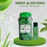 Laibaglow Neem Aloe Vera Face Wash for Acne & Oil Control